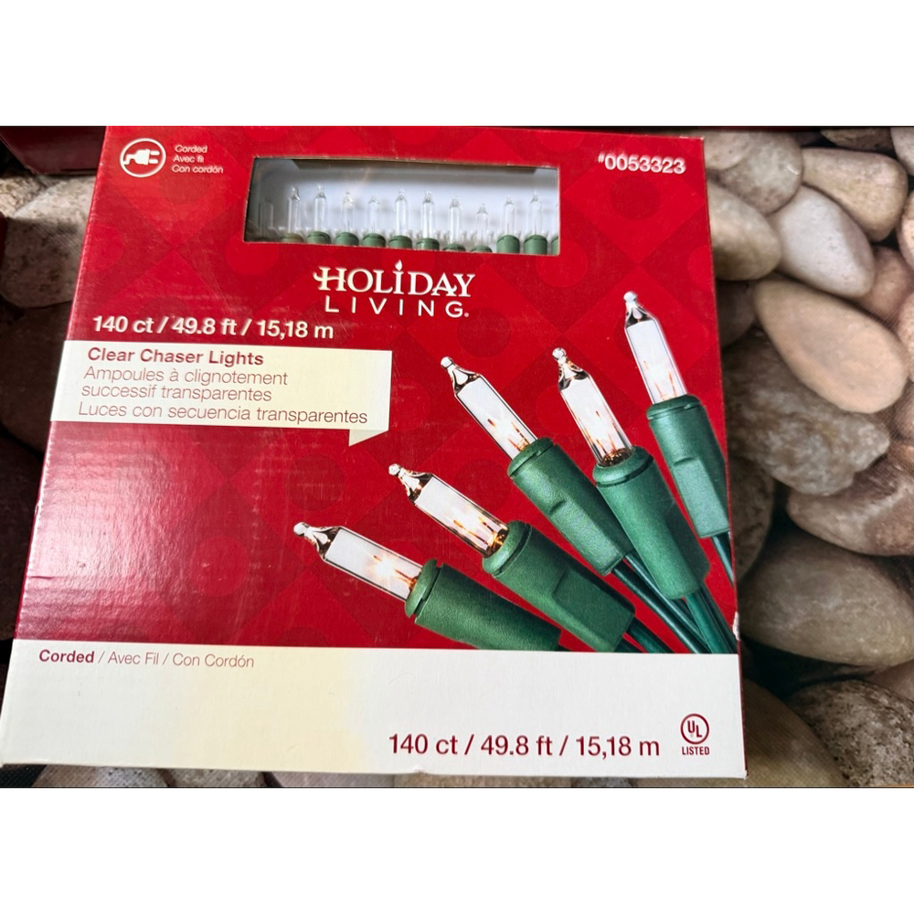 5 New in Box-140 ct. Chaser Lights-8 functions - Picture 2 of 6